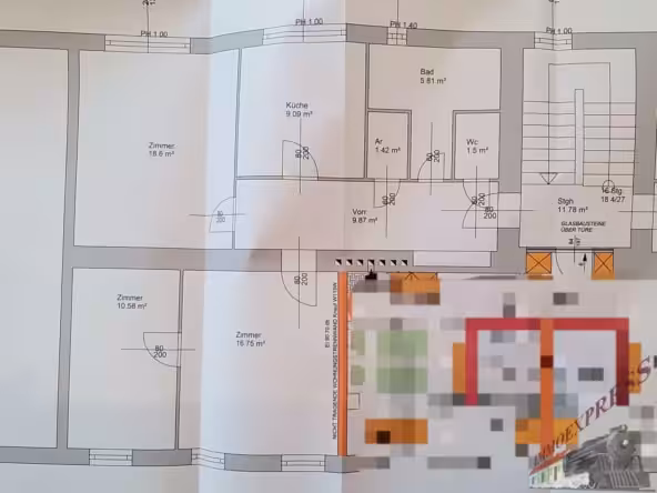 Grundriss Wohnung