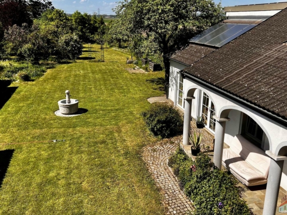 Gartenfernblick Balkon OG