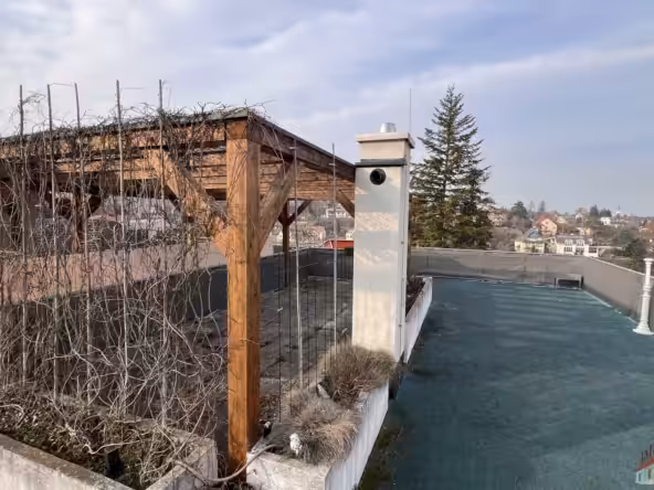 XL-Dachterrasse - Pergola inklusive