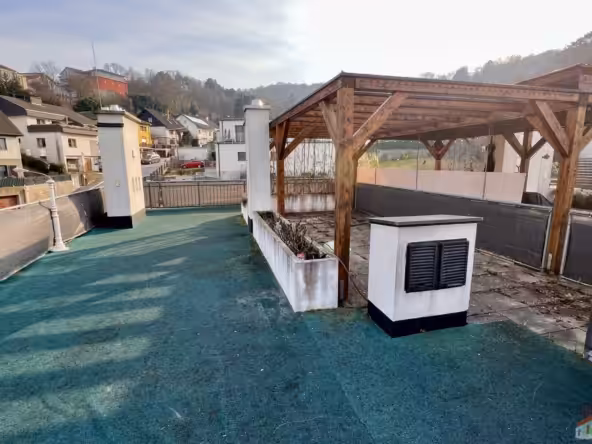 Dachterrasse Blick Richtung Süden