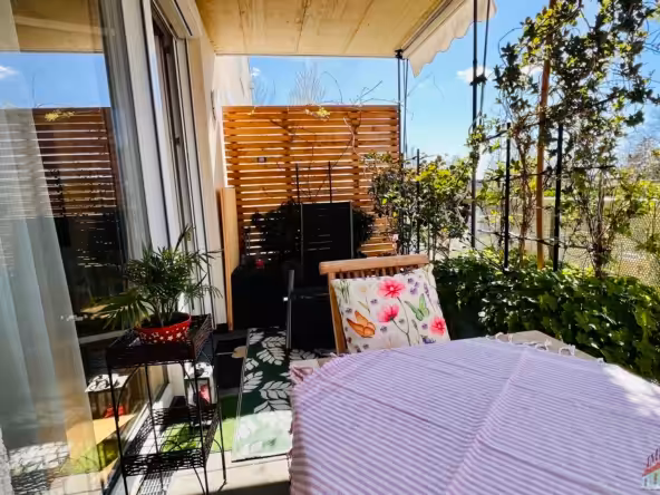 9m² Balkon zum Wohlfühlen