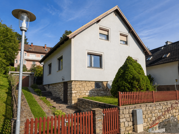 Haus Seitenansicht