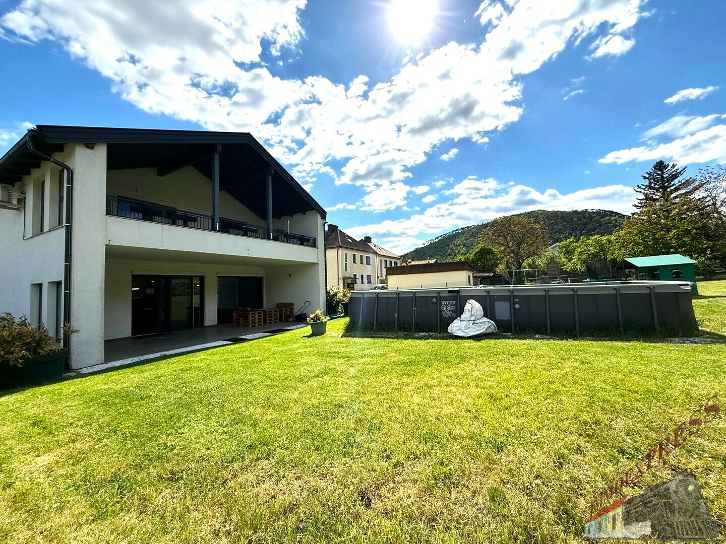 Garten, Haus