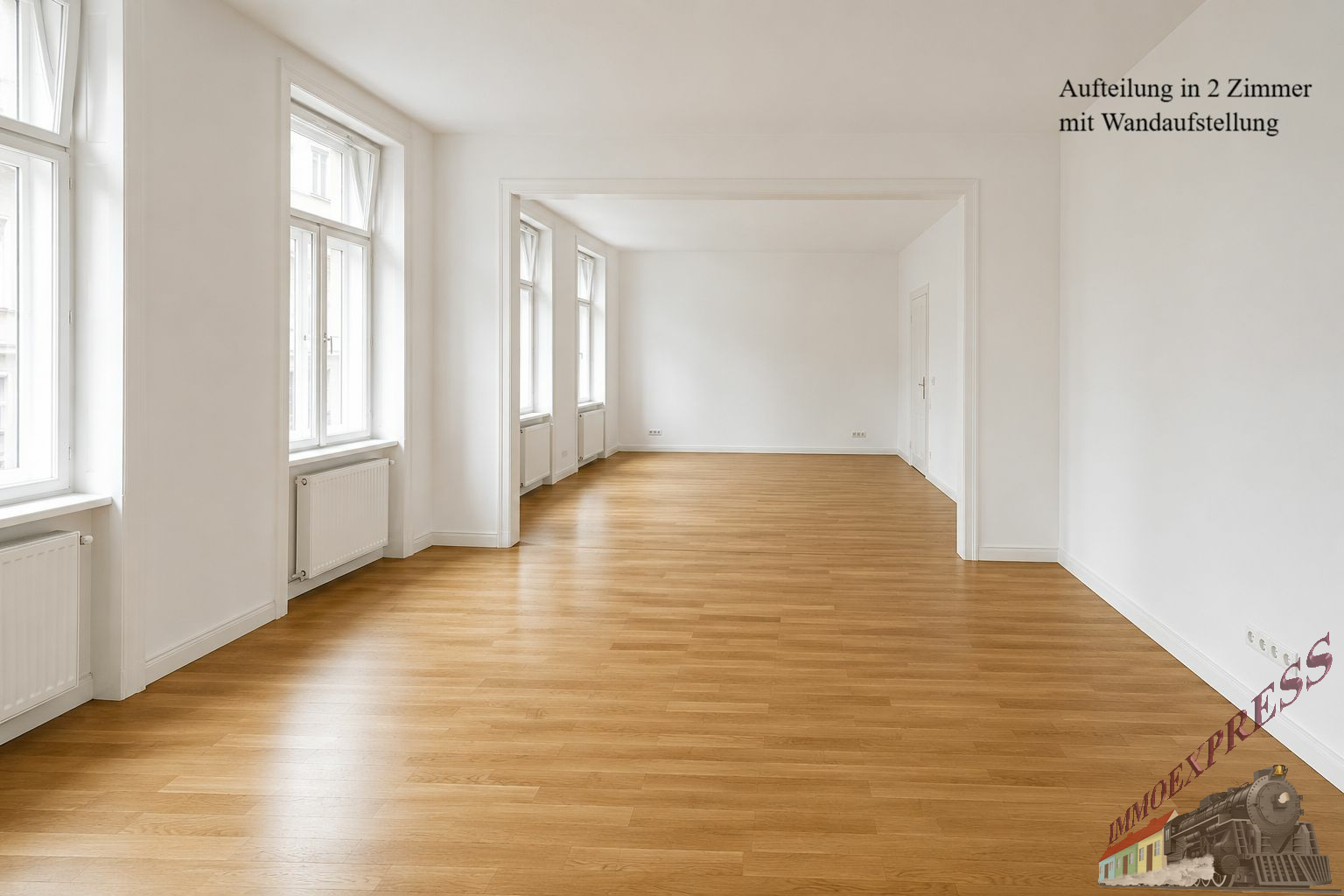 2 zimmer .wird geteilt