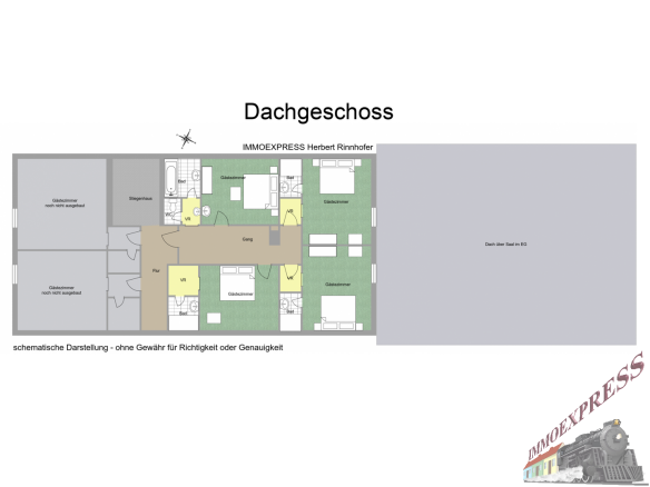 23 Dachgeschoss Grundriss